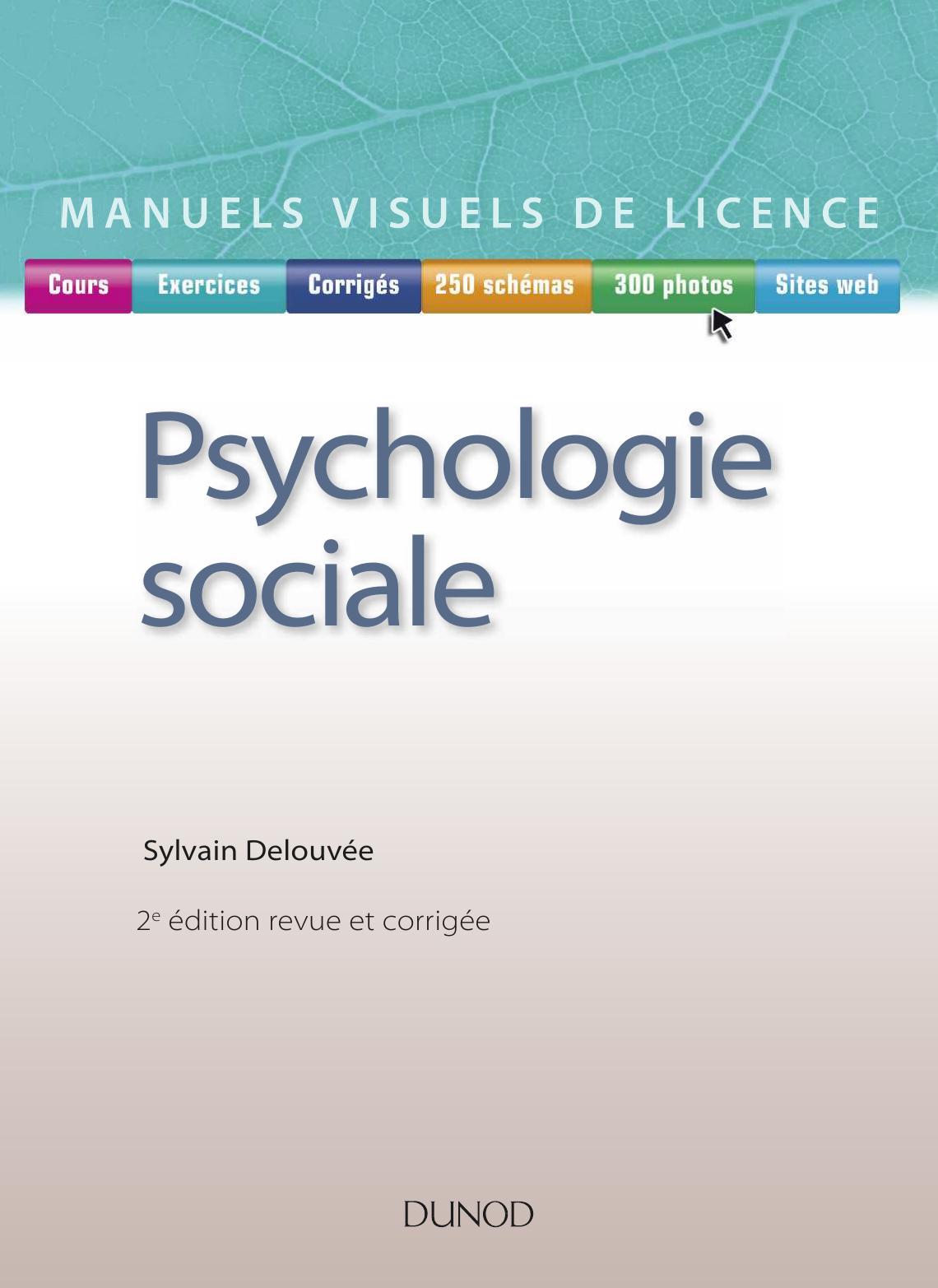 Manuel Visuel de Psychologie sociale