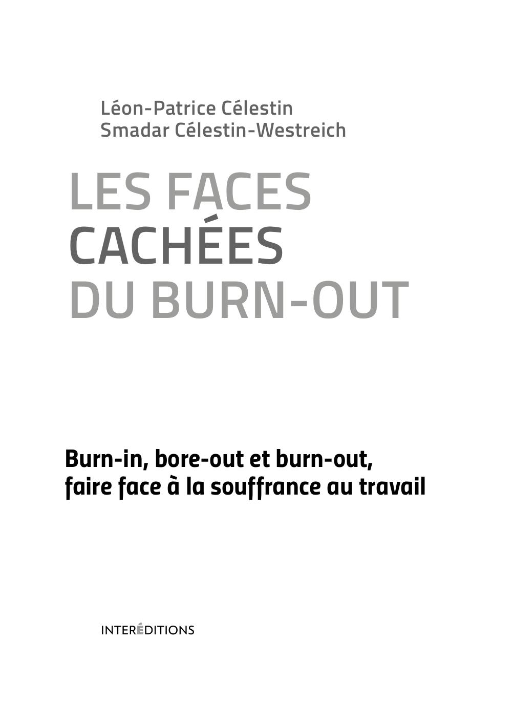 Les faces cachées du burn-out