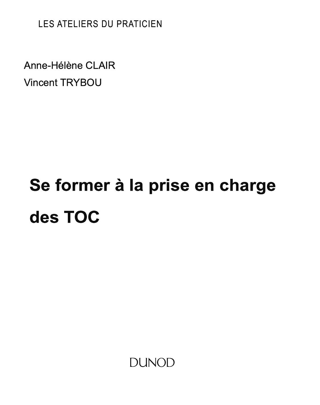 Se former à la prise en charge des TOC