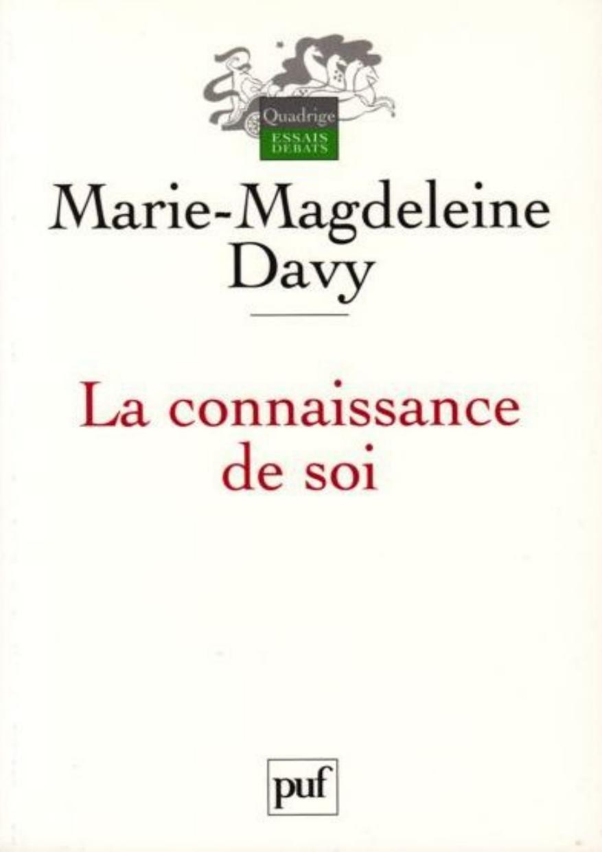 La connaissance de soi