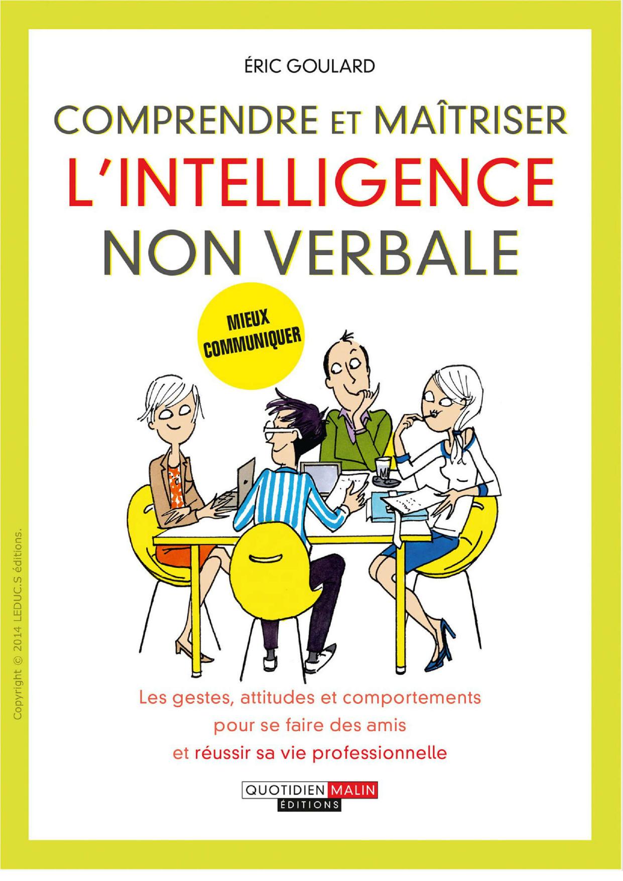 Comprendre et maitriser l'intelligence non verbale