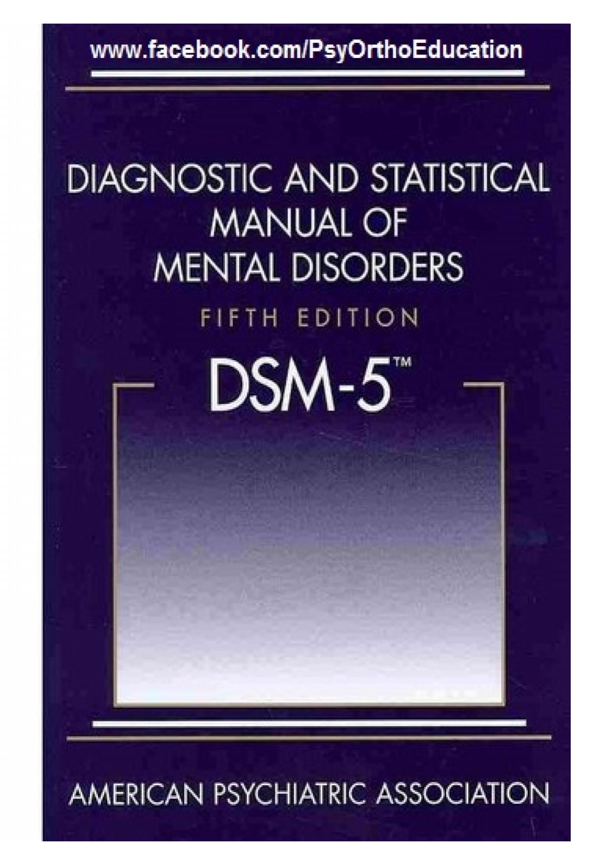 DSM-5 eng