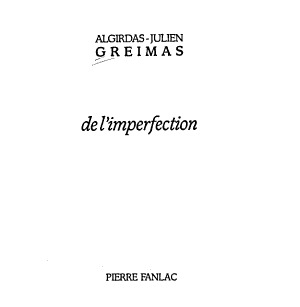 De l'imperfection