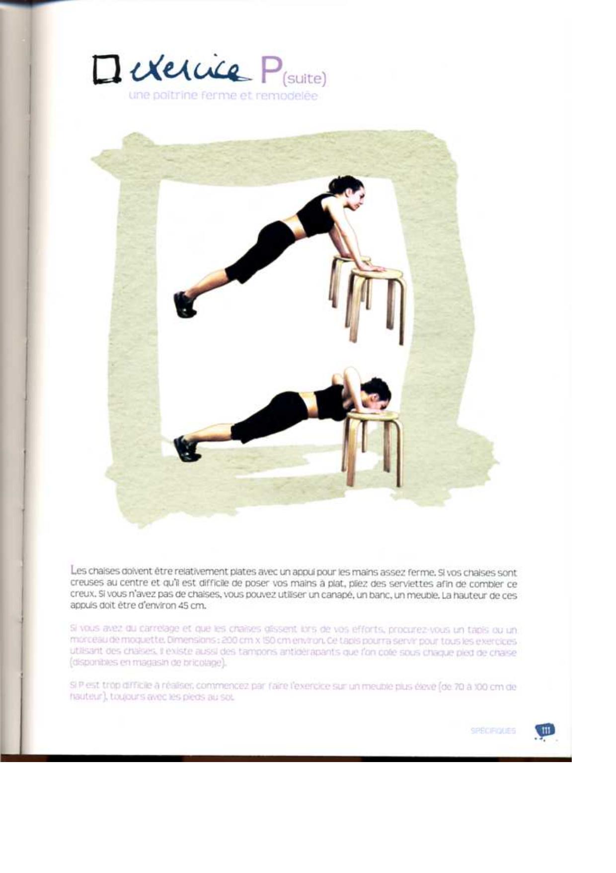 Méthode de musculation au féminin - 80 exercices sans matériel